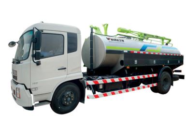Camión de succión de aguas residuales