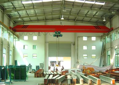 Workshop Electric Single Beam 5Ton Overhead Crane For Sale